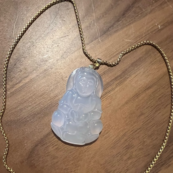 Clear crystal Buddha - Picture 3 of 3